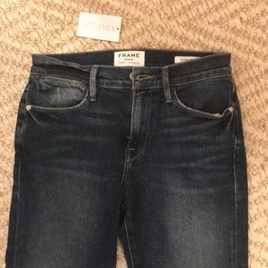 FRAME Ripped Knee Skinny Jeans - new with tags!